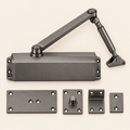 Compact Graphite Mechanical Door Closer Kit