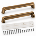 Sixteen-Piece Warm Bronze Cabinet Pull Renovation Set